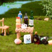 Customizable Decorative Resin Ornament Mini Succulent Plant Holder Milk Bottle Cola Design Personalized Home Decor Gift - Image 5