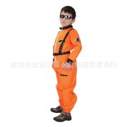 Halloween Children's Performance Costume Astronaut Suit Masquerade Space Traveler Role-play Outfit Stage Performance Apparel - Image 5