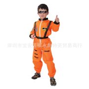 Halloween Children's Performance Costume Astronaut Suit Masquerade Space Traveler Role-play Outfit Stage Performance Apparel - Image 4