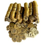 Custom Metal Medal Badge Thickened Antique Look Brass Coins Wholesale 2.3cm Five Emperor Coins Six Emperor Coins Ten Emperor Coins - Image 2