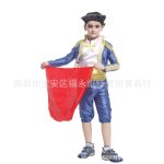 万圣节cosplay儿童演出服  西班牙斗牛士男童六一表演礼服