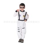 Adult Stage Performance Costume Space Suit Men's Party Performance Clothes Children's Astronaut Suit B-0043B