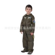 Children's Cosplay Astronaut Suit Halloween Party Space Explorer Air Force Performance Costume Adult Stage Show Outfit - Image 5