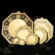 Custom Metal Medal Badge Yellow Bronze Tai Chi Mirror Concave Convex Yin Yang Fish Copper Mirror Wholesale Home Decor - Image 5