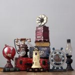 American Creative Retro Customizable Decorative Ornament Home TV Cabinet Decorations Living Room Sample Room Crafts