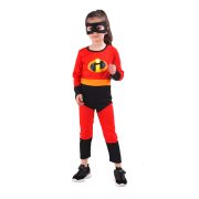 Girls' Superhero Special Agent Cosplay Costume Anime Movie Jumpsuit Set for Holiday Parties Stage Performances - Image 5
