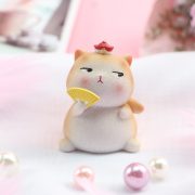 Nis Creative Customizable Resin Decorative Ornament Retro Court Cat Baking Cake Decoration Car Interior Decoration Accessory - Image 5