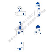 Customizable Decorative Resin Ornament DIY Succulent Building Mediterranean House Creative Potted Landscape Miniature Figurine - Image 5