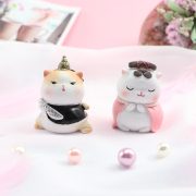 Nis Creative Customizable Resin Decorative Ornament Retro Court Cat Baking Cake Decoration Car Interior Decoration Accessory - Image 4