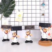 American Country Retro Chef Functional Decoration Customizable Decorative Ornament for Home Restaurant Bar Cafe - Image 5