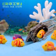 Customizable Cartoon Fish DIY Micro Landscape Aquarium Decoration Plastic Keychain Creative Resin Craft Ornament - Image 2