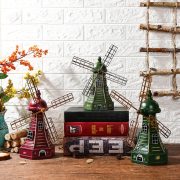 Nordic Creative Retro Decorative Ornament Customizable Dutch Windmill Miniature for American Home Living Room Bar Bedroom Decoration - Image 4