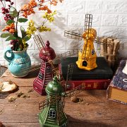 Nordic Creative Retro Decorative Ornament Customizable Dutch Windmill Miniature for American Home Living Room Bar Bedroom Decoration - Image 5