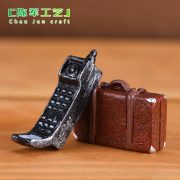 Retro Nostalgic Mini Resin Ornament Customizable Decorative Camera Phonograph Recorder Home Living Room Decoration Props - Image 5