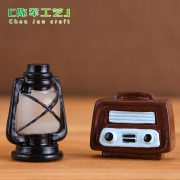 Retro Nostalgic Mini Resin Ornament Customizable Decorative Camera Phonograph Recorder Home Living Room Decoration Props - Image 4