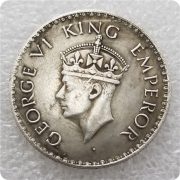 Antique Style Indian Commemorative Coin 1938 1939 Brass Material Silver Dollar Wholesale Custom Metal Medal Badge