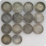 Antique Style Canadian Commemorative Coins Custom Metal Medal Badge 1886-1901 History Artifacts Replica Collectible Items