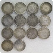 Antique Style Canadian Commemorative Coins Custom Metal Medal Badge 1886-1901 History Artifacts Replica Collectible Items