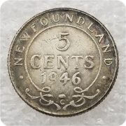 Antique Style Canadian 1946 Commemorative Coin Silver Dollar Custom Metal Medal Badge for International Wholesale
