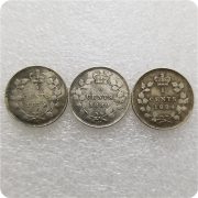 Antique Style Canadian Commemorative Coin Silver Dollar Custom Metal Medal Badge 1875 1880 1884 Foreign Souvenir