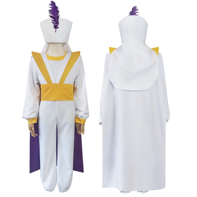 11713686149_1033626165.jpg Sweet Aladdin Genie Lamp Cosplay Anime Costume for Adults Stage Performance Halloween Suitable Fashionable Adult Outfit - Image 1