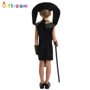 European and american halloween cosplay children's egyptian black prince and princess role play costume stage performance outfit - Image 5