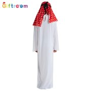 Carnival Chief Boys' White Red Cosplay Costume Party Outfit Stage Performance Adult Theatrical Apparel - Image 5