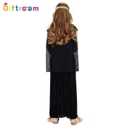 European and american halloween cosplay children's egyptian black prince and princess role play costume stage performance outfit - Image 4