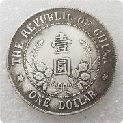 Antique Style Thick Small Head Commemorative Coin One Yuan Silver Dollar Craft Custom Metal Medal Badge - Image 2