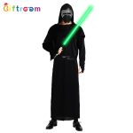 Adult Star Wars Party Costume Halloween Theme Kylo Ren Role-playing Suit for Men Stage Performance Wardrobe