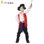 Adult Cosplay Caribbean Pirate Role-playing Costume Stage Performance Outfit Handsome Little Pirate Suit for Drama Show - Image 2