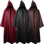 Star Wars Jedi Knight Robe Halloween Adult Children's Wizard Cosplay Costume Stage Performance Cloak Show - Image 2