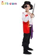 Adult Cosplay Caribbean Pirate Role-playing Costume Stage Performance Outfit Handsome Little Pirate Suit for Drama Show - Image 3
