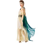 Adult Stage Performance Costume Halloween Cosplay Cleopatra Goddess Outfit Egyptian Pharaoh Queen for Theater Opera Show - Image 5