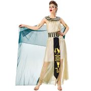Adult Stage Performance Costume Halloween Cosplay Cleopatra Goddess Outfit Egyptian Pharaoh Queen for Theater Opera Show - Image 4