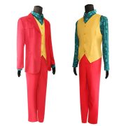 Sweet JOKER Phoenix DC Movie Clown Suit Adult Stage Performance Costume Halloween Cosplay Outfit for Men - Image 2