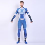 Boys Black Robe Patrol Team Cosplay Costume Adult Stage Performance Suit High Speed Rail Hero Storm Front National Treasure - Image 5