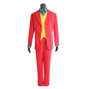 Sweet JOKER Phoenix DC Movie Clown Suit Adult Stage Performance Costume Halloween Cosplay Outfit for Men - Image 3