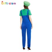 Adult Cosplay Mario Role-playing Party Costume Women's Mary Cartoon Game Uniform Stage Performance Clothing - Image 5