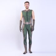 Boys Black Robe Patrol Team Cosplay Costume Adult Stage Performance Suit High Speed Rail Hero Storm Front National Treasure - Image 4