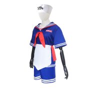 Stranger Things 3 Ice Cream Shop Employee Cosplay Costume Adult Stage Performance Costume Film And TV Anime Clothing - Image 4