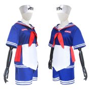 Stranger Things 3 Ice Cream Shop Employee Cosplay Costume Adult Stage Performance Costume Film And TV Anime Clothing - Image 5