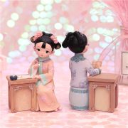 Retro Court Style Customizable Decorative Resin Ornament Cute Girl Figurine for Living Room Bedroom Home Decor Gifts - Image 4