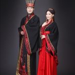 Adult Stage Performance Costume Hanfu Ancient Chinese Wedding Gown Men Women Traditional Ceremony Entertainment Outfit