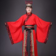 Adult Stage Performance Costume Hanfu Ancient Chinese Wedding Gown Men Women Traditional Ceremony Entertainment Outfit - Image 3