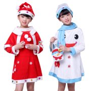 Children's Santa Claus Costume Velvet Performance Outfit for Boys and Girls Stage Show Grandpa Christmas Adult Fancy Dress - Image 5