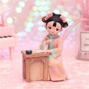 Retro Court Style Customizable Decorative Resin Ornament Cute Girl Figurine for Living Room Bedroom Home Decor Gifts - Image 5