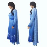 Sweet Ice And Snow Princess Elsa Cosplay Costume Adult Stage Performance Dress Elegant Elsas Outfit For Fans And Performers - Image 5