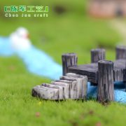 Customizable Miniature Succulent Moss Retro Staircase Chinese Style Resin Garden Ornaments DIY Handmade Accessories - Image 3