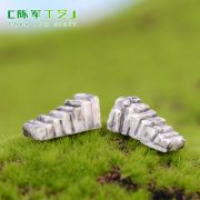 Customizable Miniature Succulent Moss Retro Staircase Chinese Style Resin Garden Ornaments DIY Handmade Accessories - Image 2